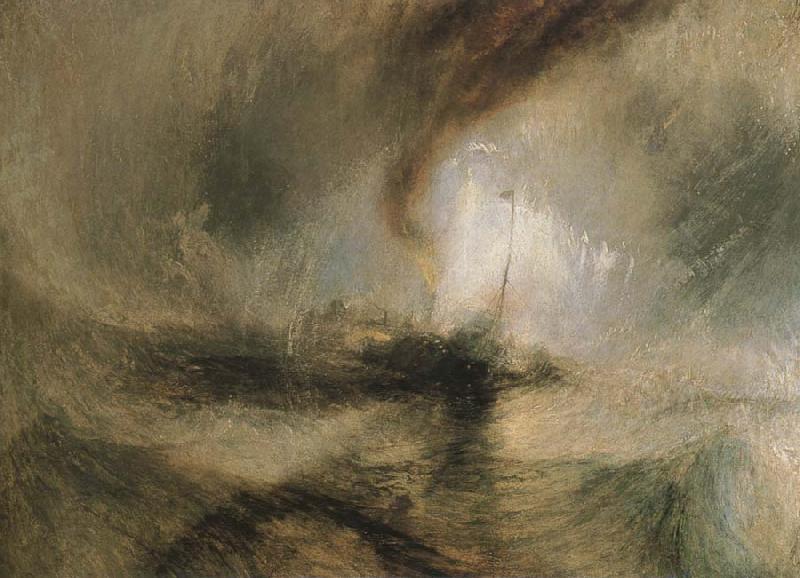 J.M.W. Turner snow storm stemboat off a harbour s mouth oil painting picture